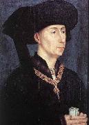 WEYDEN, Rogier van der, Portrait of Philip the Good after
